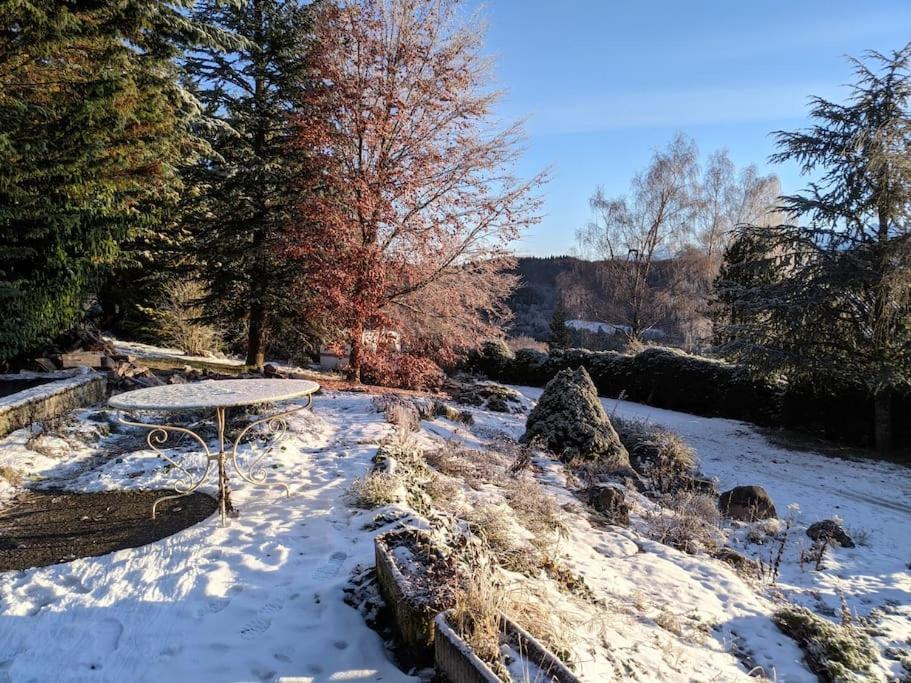 Maison Familiale En Montagne Avec Vue Merveilleuse Sur Le Massif De Belledonne Saint-Bernard  Zewnętrze zdjęcie