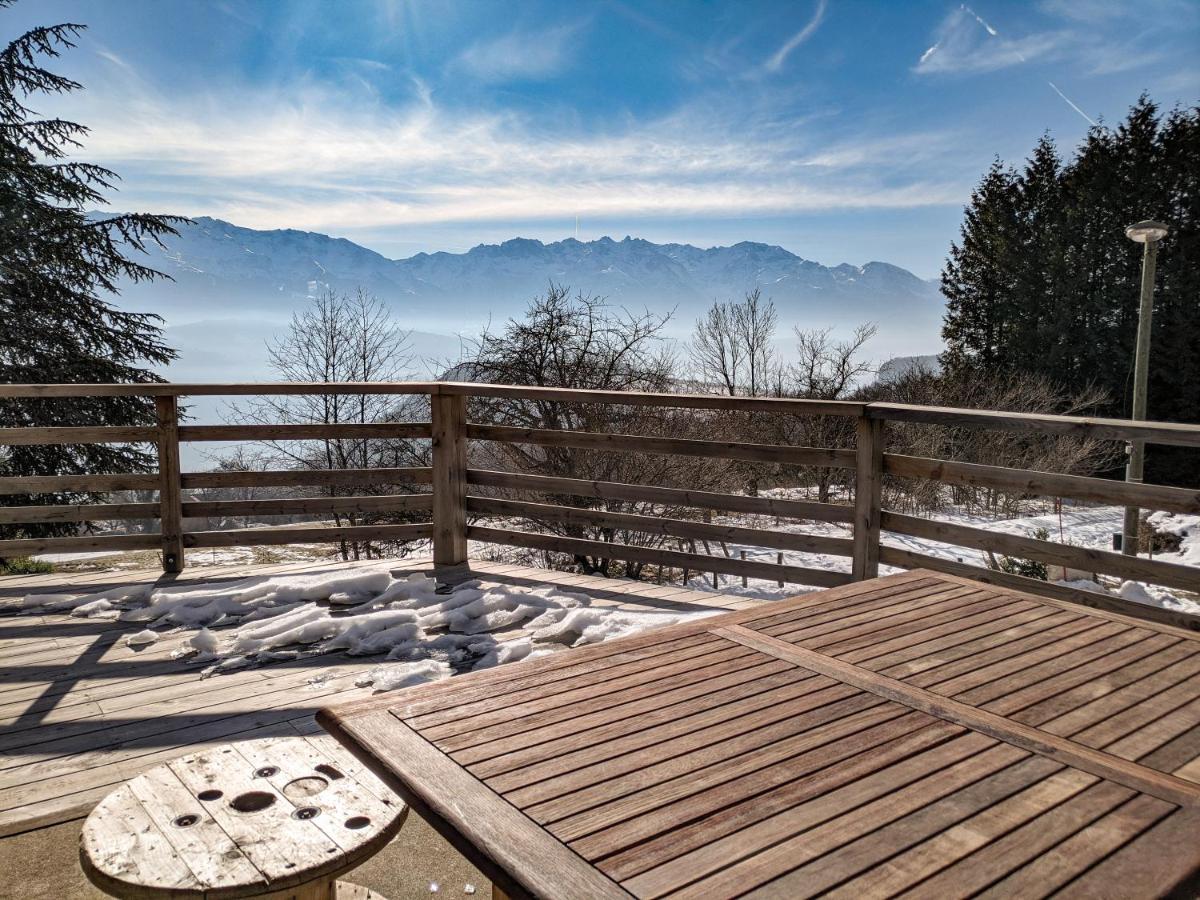 Maison Familiale En Montagne Avec Vue Merveilleuse Sur Le Massif De Belledonne Saint-Bernard  Zewnętrze zdjęcie