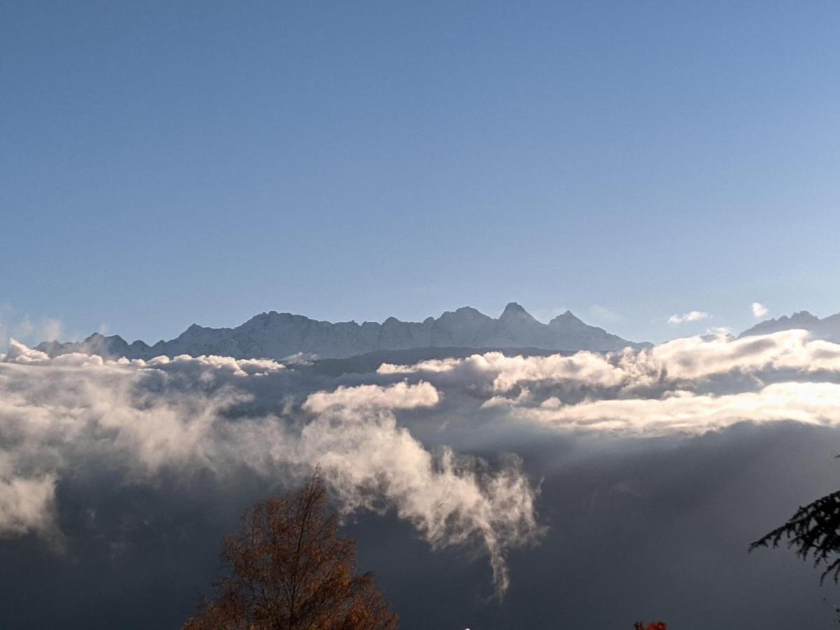 Maison Familiale En Montagne Avec Vue Merveilleuse Sur Le Massif De Belledonne Saint-Bernard  Zewnętrze zdjęcie